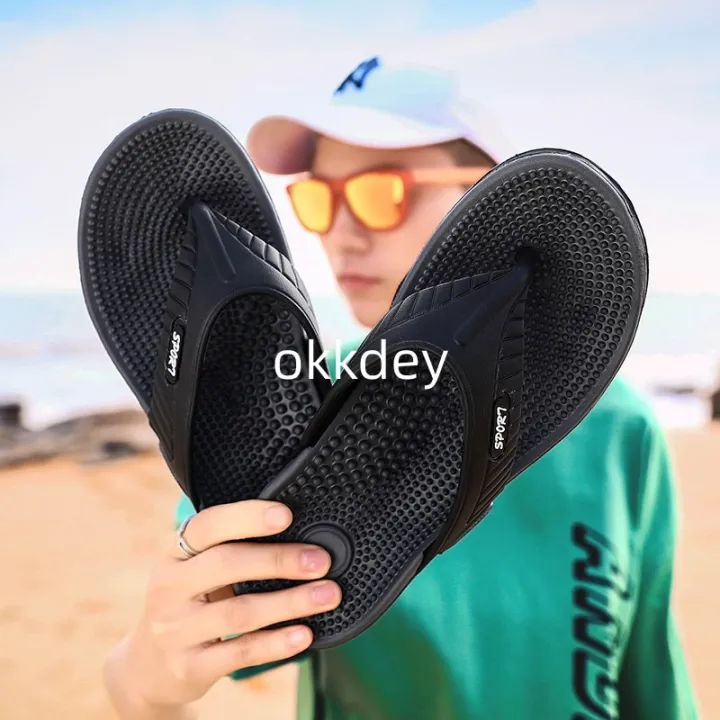 2023%20New%20In%20Chinelos%20Summer%20Slippers%20Men%20Men's%20Flip%20Flops%20Shoes%20Breathable%20Massage%20Anti%20Slip%20Beach%20Slippers%20Sandals%20Big%20Size%20-%20Image%204