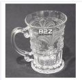 Crystal Clear Drinking Water Kacher Mug 1PC Mug 480 ML Water Mug - N5M. 