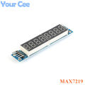 MAX7219 8 Digit Led Digital Tube Display Control Module For Arduino 3.3V 5V Microcontroller Serial Driver 7 Segment. 