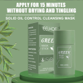 EELHOE Green Tea Solid Stick Mask 40GM Deep Cleansing & Hydrating Mask Stick Pore Shrinking Blackhead Removal & Spreadable Mud Mask. 
