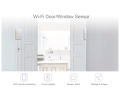 Tuya Wifi Door Window Sensor Detector Alarm Smart life Compatible With Alexa Google Home WIFI frequency: 2.4GHz. 