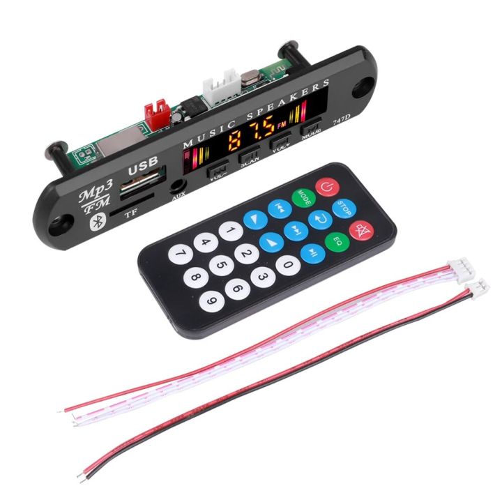 Wireless%20Decoder%20BT%205.0%20Mp3%20Wma%20Audio%20Board%209V%2012V%20Usb%20Tf%20Fm%20Aux%20Radio%20Fm%20Radio%20Module%20Wireless%20Audio%20Device%20with%20Remote%20Control%20-%20Image%206