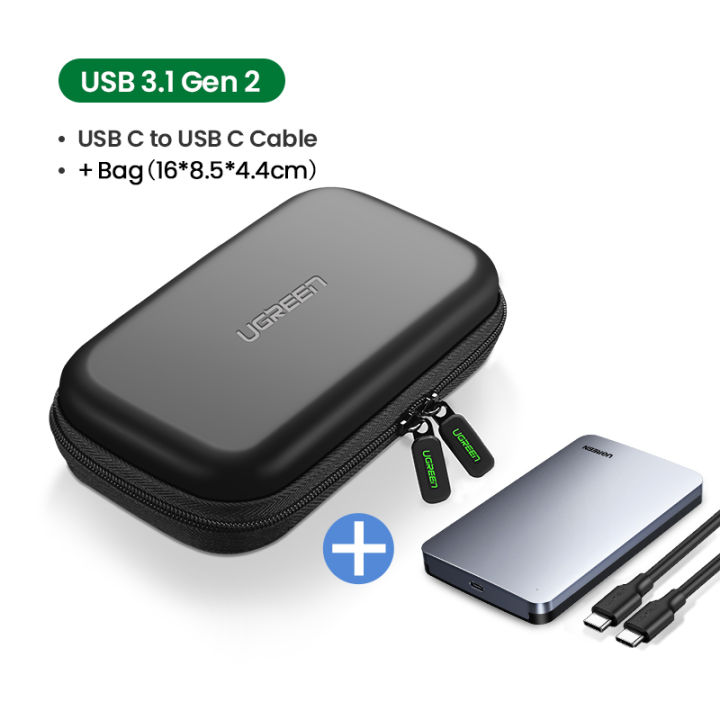(Only%20Case)%20UGREEN%20USB%20C%20Hard%20Drive%20Enclosure%20for%202.5inch%20SATA%20SSD%20HDD,%20Aluminum%20USB%20C%20to%20SATA%20Adapter%20USB%203.1%20Gen%202%20Support%20SATA%20III%20for%20Mac-Book%20Pro%20Air%20Samsung%20-%20Image%207