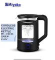 Miyako MK-4180 BS Automatic Cordless Electric Kettle  high qualiy double layerTransparent Glass kettly 1500 Watt. 