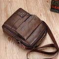 JEEP BULUO Man's Crossbody Shoulder Bag Backpack For Men- Black.