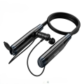 Hoco MMJ-01 Wireless Bluetooth Neckband Headphone - Black.