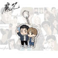 Anime Korean Manga BL Manwha Jinx Keychain Joo Jaekyung Kim Dan Cartoon Figure Pendant Car Key Chain Jewelry Men Gift Accessorie.