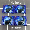 10pcs Resin Flatback Chocolate Biscuit Earring Charms Simulated Snacks DIY Crafts Phone Case Embellishment Bead Jewlery Make D94.
