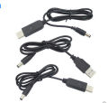 USB Power Boost cable DC 5V to DC 5V / 9V / 12V Powerbank to Router and Onu Step UP Module USB Converter Adapter Cable 2.1x5.5mm Plug. 