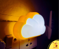 Beautiful and Cute Cloud Shape Night Light, LED DIM Light, Energy Saving Cartoon Night Light, Multi color Cloud. 