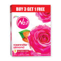 Godrej No 1 Rose Soap 100 gm (Buy 3 Get 1 Free).