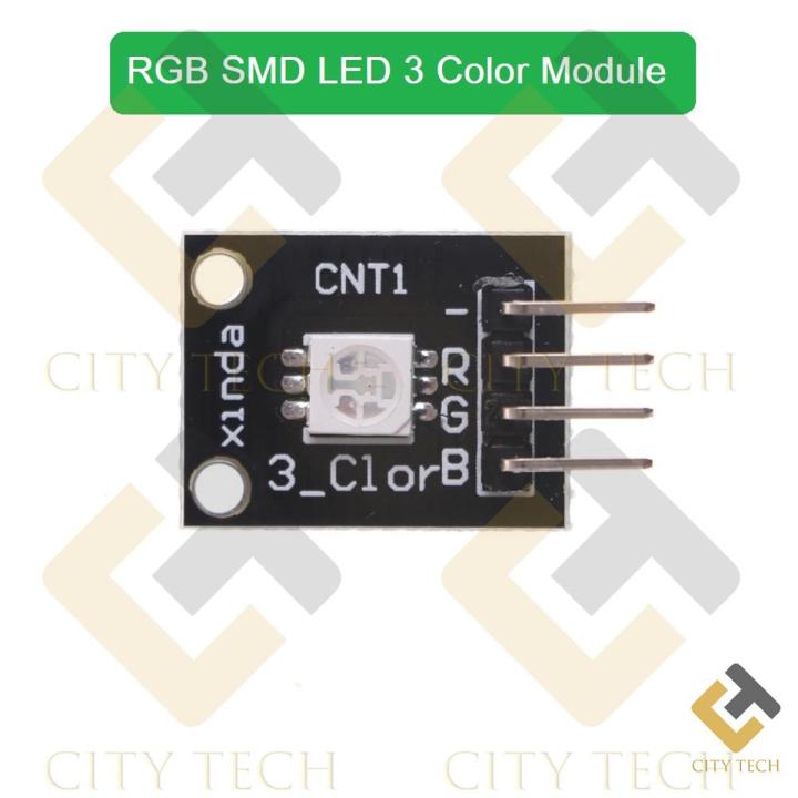RGB (Red, Green, Blue) SMD LED 3 Color Module For Arduino DIY