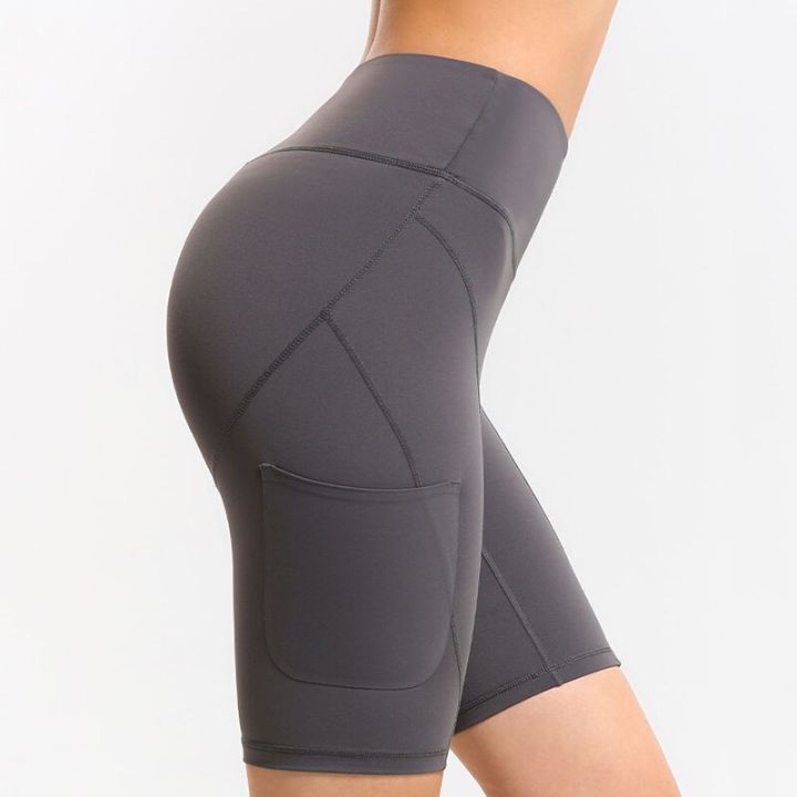 No%20Camel%20Toe%20Women%20High%20Waist%20Yoga%20Short%20Side%20Pocket%20Workout%20Tummy%20Control%20Bike%20Shorts%20Running%20Gym%20Spandex%20Leggings%20-%20Image%206