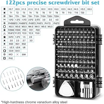 Precision%20Screwdriver%20Set%20with%20precision%20Bits,%20UrbanX%20115pcs%20Magnetic%20Diy%20Driver%20Electronics%20Repair%20Tool%20Kit%20-%20Image%204