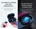 JOYROOM TL2 Bluetooth 5.0 TWS Wireless Earphones Touch Control Sports Earbuds with Mic Waterproof for iPhone Samsung Huawei - black.