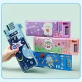 With Calculator Pencil Case Double Layer Pencil Sharpener Pencil Box Plastic Astronaut/Animal Design Stationery Storage Box. 