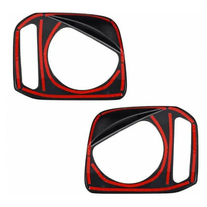 4x%20Lamp%20Hoods%20Stickers%20Car%20Headlight%20Light%20Lamp%20Cover%20Garnish%20for%20Jimny%20JB23%20JB33%20JB43%201998-2017%20Black%20-%20Image%204