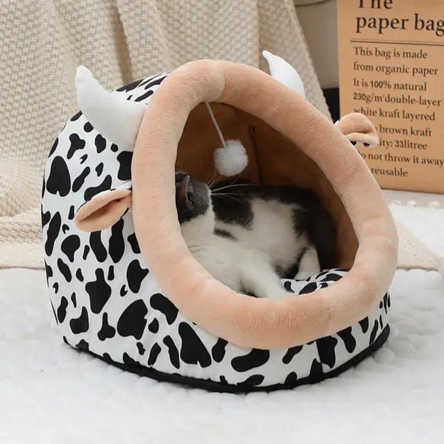 cat winter house large size