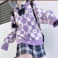 Sanrio Y2k Cinnamoroll Kawaii Cardigan Women Kuromi Melody Korean Fashion Sweater Female Preppy Style Long Knit Top Clothes 2023. 