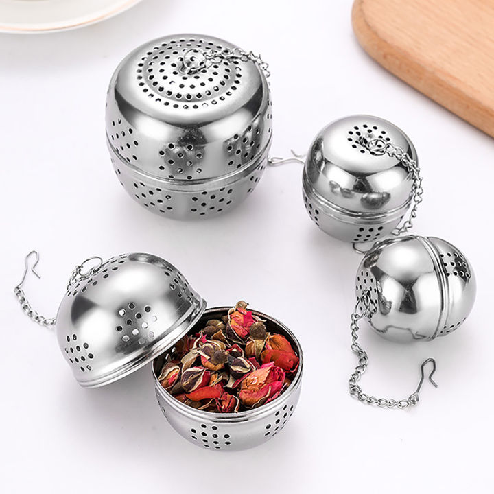 Stainless Steel Tea Leaf Infuser Strainer Spice Mesh Sieve Tea Infuser Seasoning Filter Diffuser Kitchen Gadget Accessories Cologo