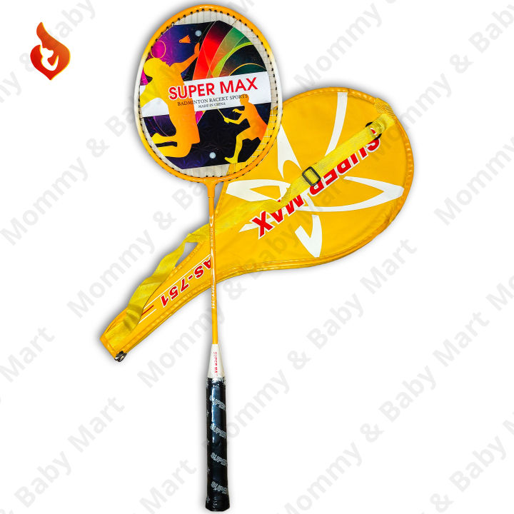 Badminton Racket Super Super Max AS-751 Professional Badminton Sport Racket With Best Quality ...