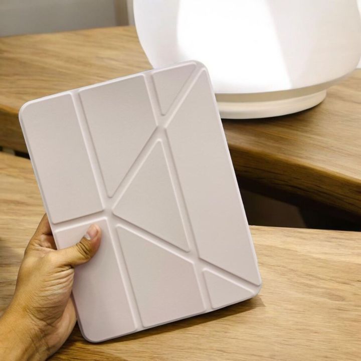 Kenke%20for%20iPad%2011/10th%20Gen%20Case%20with%20Pencil%20Holder%2011/10.9%20inch%202025%20A16/2022,%20Soft%20TPU%20Back%20Shell%20Hybrid%20Slim%20Trifold%20Stand%20Protective%20Cover%20Support%20Touch%20ID%20Auto%20Wake/Sleep%20-%20Image%208