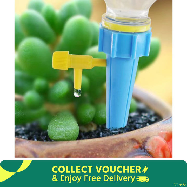5 Pcs Self Watering Device Plant Watering Spike Indoor home garden Automatic drip irrigation system flower pvc self water saving