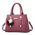 『Cross-border women's bag』 large-capacity 2021 European and American new fashion women's handbag, hairball shoulder bag, crossbody bag. 