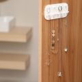 【Get the Perfect Fit】 Jewelry Storage Hook Wall Hanger Storage Jewelry Display Jewelry Hooks Holder Storage Organizer Earring Ring Necklace Hanger Luyo. 