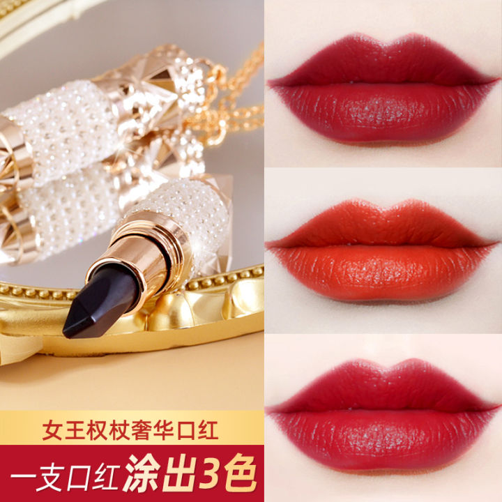 zkyo three-color lipstick matte matte non-stripping non-sticky cup non-fading genuine long-lasting moisturizing lipstick wholesale women