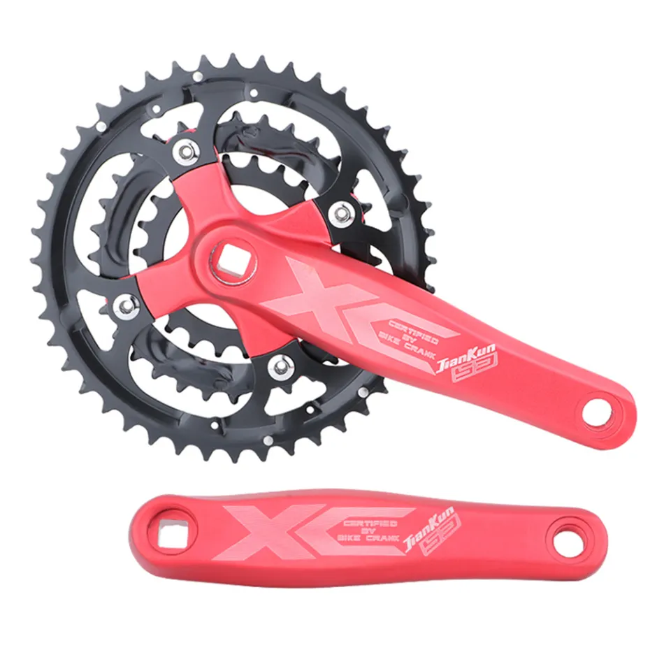 OIMG In Stock Detachable Square Taper Crankset 8 9 Speed Single Disc Single Speed Round Oval Chainring And Crank 22 32 44T Bike Crank Arm Spot Delivery Daraz .bd