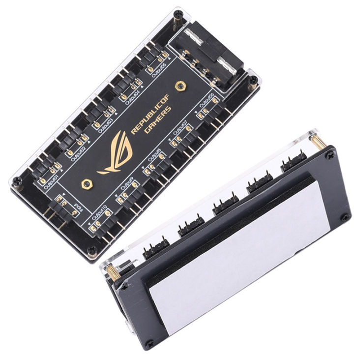 5v/3pin%20Argb%2012v/4pin%20Rgb%20Cable%20Connector%2010%20Hub%20Sata%20Power%20Extension%20For%20Pc%20Fan%20Motherboard%20Aura%20Rgb%20Led%20Tape%20Fan%20Cooler%20-%20Image%205