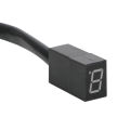 【Quality】 Universal Motorcycle Exterior Gear Indicator LED Display 5 Gears Motorcycle Shift Lever Sensor. 