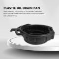 7.5L Plastic Oil Drain Pan Wast Engine Oil Collector Tank Gearbox Oil Trip Tray For Repair Car Fuel Fluid Change Garage Tool. 