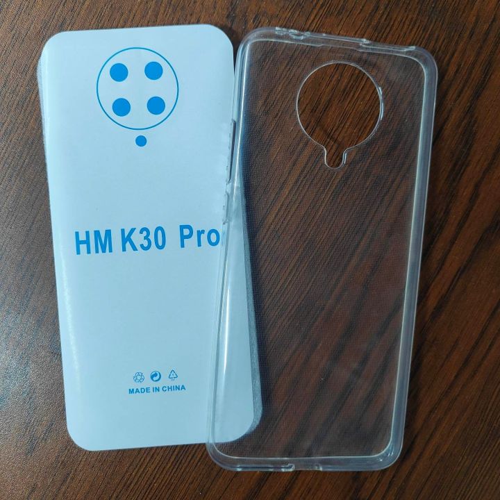 Xiaomi poco f2 pro/xiaomi redmi k30 pro এর জন্য স্বচ্ছ ব্যাক কভার