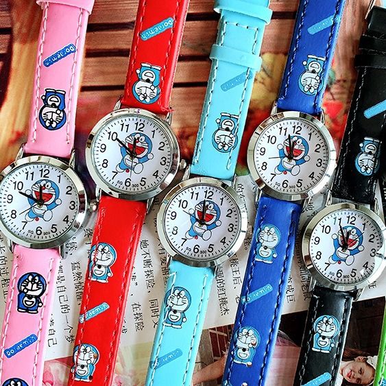 2024%20Cartoon%20Belt%20Doraemon%20Kids%20Watch%20Machine%20Jingle%20Cat%20Quartz%20Watch%20Boy%20Girl%20Student%20Watch%20-%20Image%203