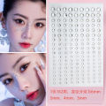 aFace Decoration Three-dimensional Wholesale Black Pink Butterfly Makeup Patch Photo Face Patch Eye Makeup stickers.