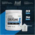 Wellcore - Pure Micronised Creatine Monohydrate Powder (Unflavoured, 33 Servings) | Rapid Absorption | Enhanced Muscle Strength & Power. 