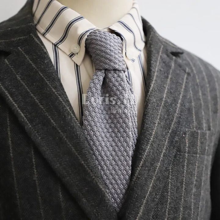 Men's%20Knitted%20Tie%20Solid%20Colourful%20Tie%20Skinny%20Narrow%20Slim%20Knit%20Warm%20Neck%20Gifts%20For%20Men%20Classic%20Woven%20Designer%20Daily%20Wear%20Cravat%20-%20Image%207