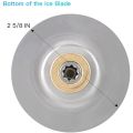 Blender Ice Blade, Compatible for Blender Replacement Parts Includes 1 Blender Gasket Mixer Accessories.