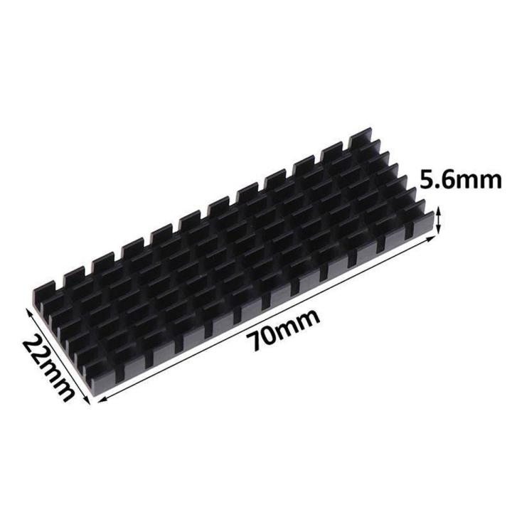 1set-m-2-ngff-nvme-2280-pcie-ssd-aluminum-cooling-heat-sink-with