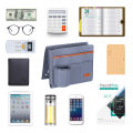 Migeet Bedside Caddy Bedside Organizer Bag Holder with 5 Pockets Felt Hanging Storage Organizer for Bed Rails Dorm Sofa.