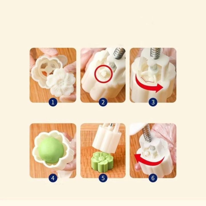 Easy%20Clean%20Flower%20Shaped%20Mooncake%20Mold%203D%20Pattern%2050g%20Pastry%20Baking%20Model%20Bakeware%20Reusable%20Cookie%20Stamps%20Baking%20Enthusiasts%20-%20Image%206