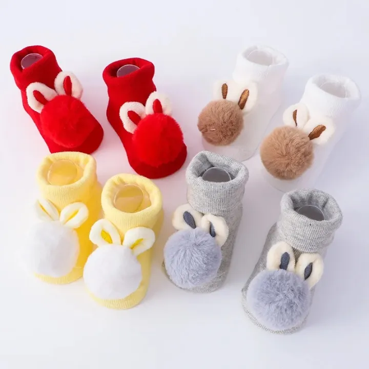 2Pcs%20Set%20Baby%20Socks%20Headband%20Cute%20Plush%20Ball%20Newborn%20Short%20Socks%20Cute%20Kids%20Baby%20Girl%20Hairbands%20Socks%20Photo%20Props%20-%20Image%204