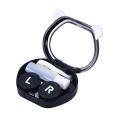 Contact Lens Travel Case Kid Set Storage Pocket Mirror Container Holder Box. 
