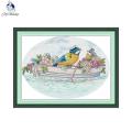 Joy Sunday Cross Stitch Kits Going On A Trip Pattern Counted Printed Canvas Aida 16/14/11CT DIY Hand Embroidery Sets Art Crafts.