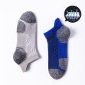 3Pairs/Lot Coolmax Cotton Socks Man Women Sport Running Sock Cycling Riding Bicycle Bike Football Breathable Basketball Sox. 