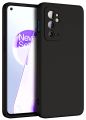 OnePlus 9/9R/9RT/9 Pro Silicone Matte Flexible Soft Phone Case - Black - Phone Back Cover.