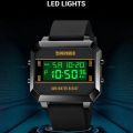 SKMEl Men Fashion Sports LED Luminous Men Watch 1848. 