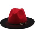 New Women Men Wool Vintage Gangster Trilby Felt Fedora Hat With Wide Brim Gentleman Elegant Lady Winter Autumn Jazz Caps.